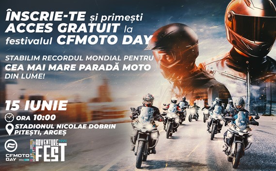 Parada moto - CFMOTO DAY
