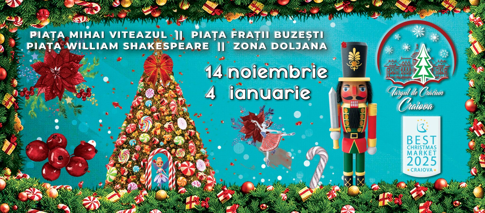 Târgul de Crăciun Craiova 2025